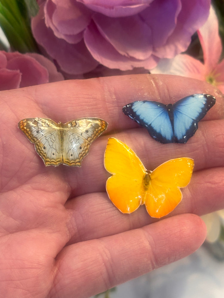 Butterfly Pin lapel brooch.Red Admiral,Peacock,Comma,Common Blue,Monarch,Orange Tip,Brimstone,Ringlet,Hairstreak. Butterfly Lapel,brooch,pin