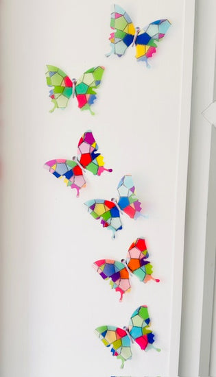 butterfly stained glass