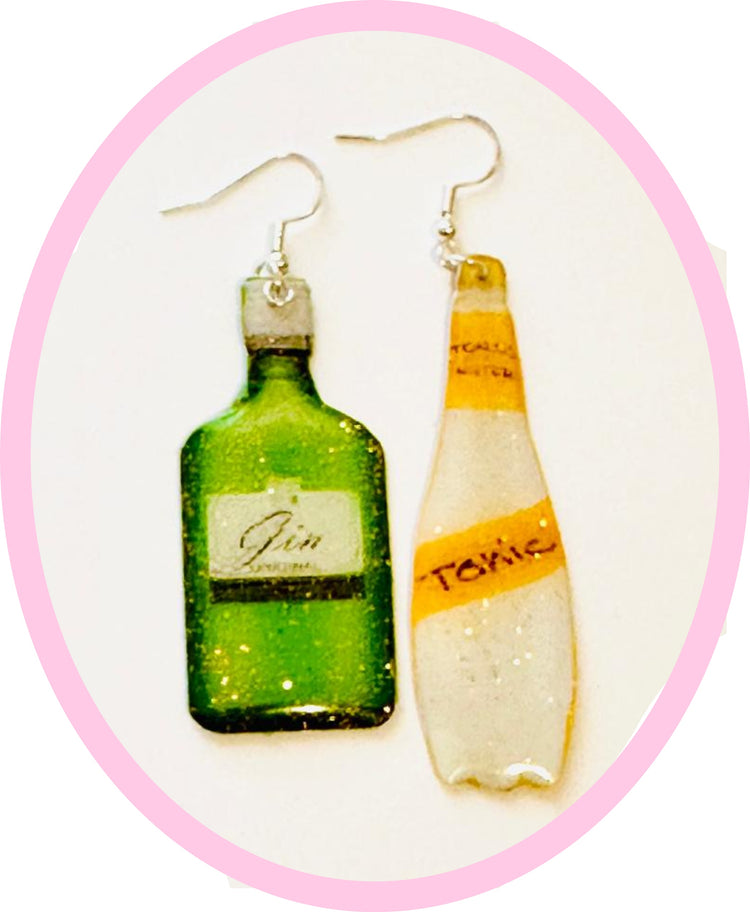 fun unusual earrings for barmaid