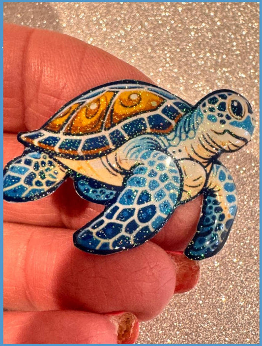 Sea Turtle pin brooch