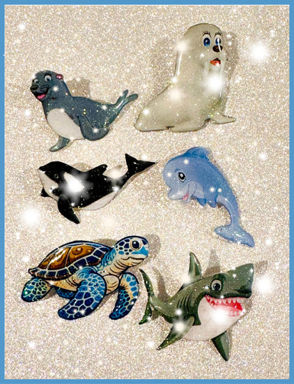 Sea creatures Turtle pin brooch